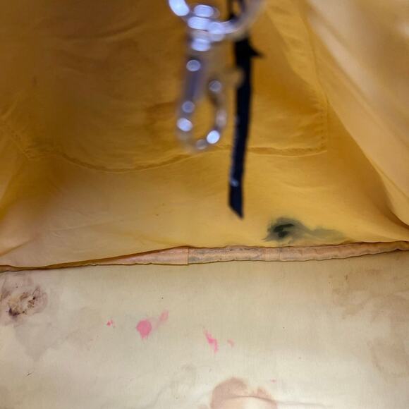 Petunia Pickle Bottom diaper bag in yellow/ green bag/backpack Sashay Satchel - Picture 7 of 10